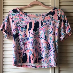 Terry cloth Lilly tee